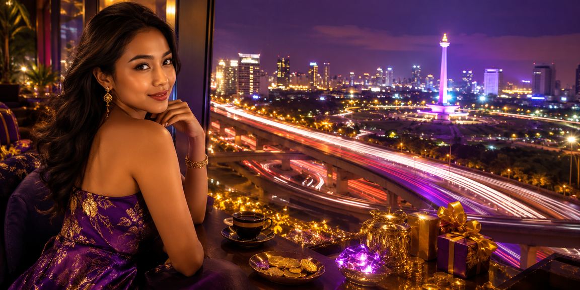 Pengguna memeriksa saldo rebate dan bonus di layar ponsel sambil minum kopi